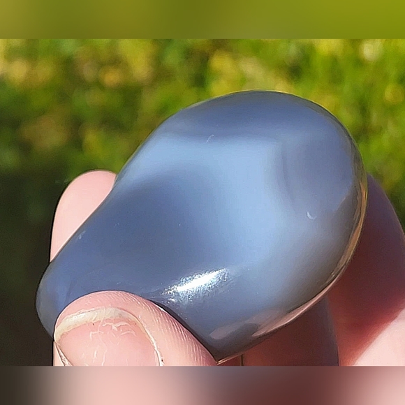 🦋🦋🦋 3/$25---Beautiful Orca Agate Palm Stone #2 - Picture 6 of 14